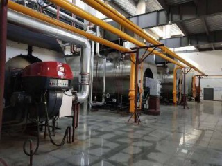 乌鲁木齐3台5吨燃气热（rè）水锅（guō）炉供暖运行中